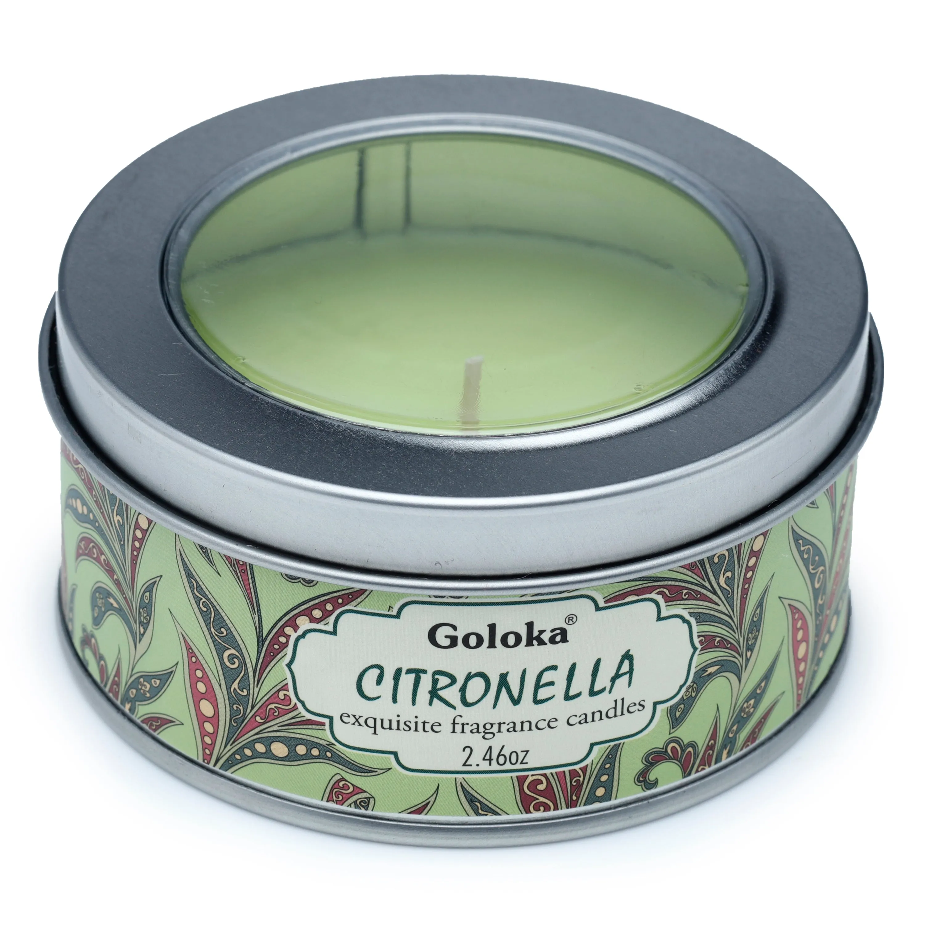 Goloka Citronella Soya Wax Candle Tin