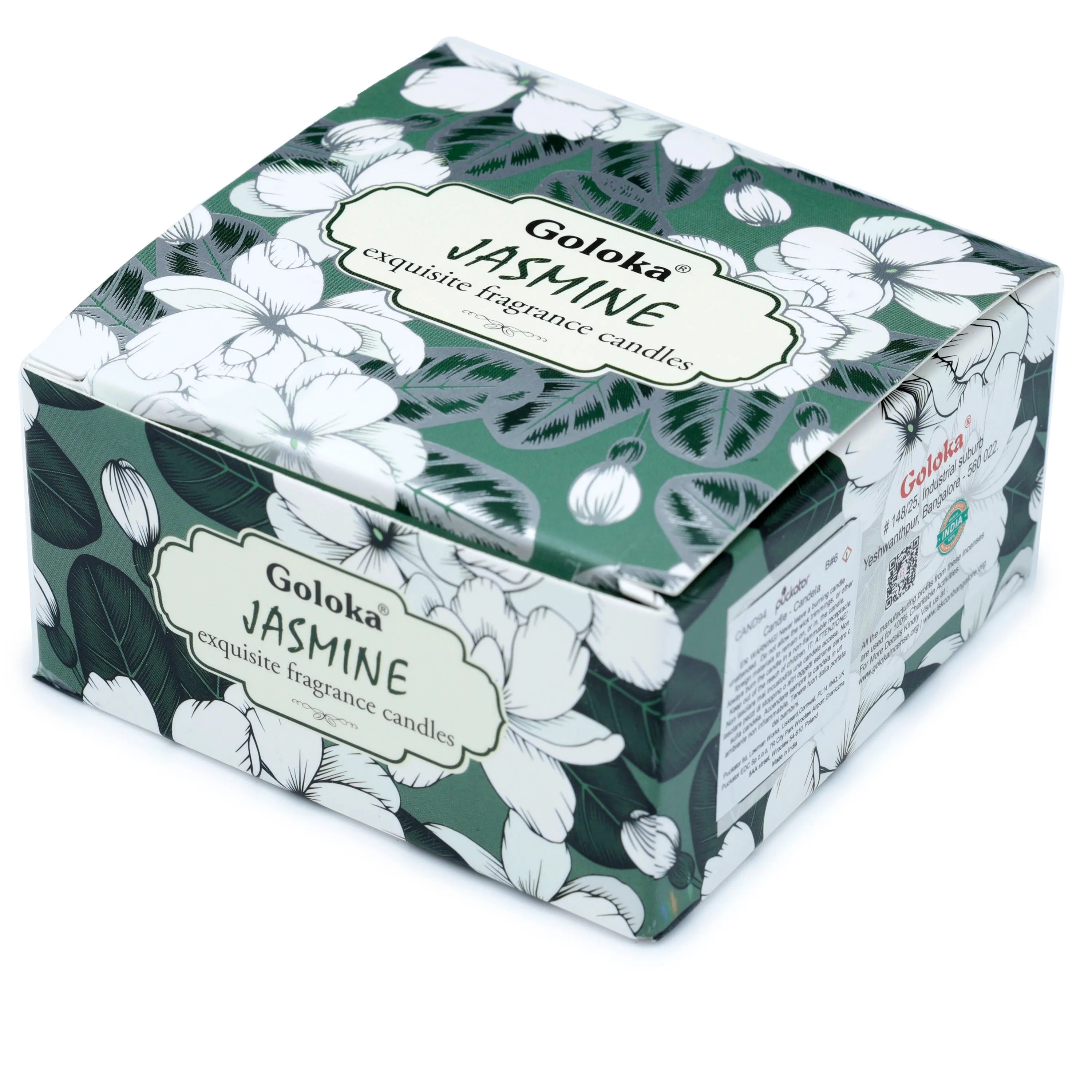 Goloka Jasmine Soya Wax Candle Tin