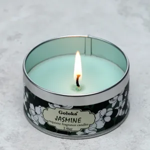 Goloka Jasmine Soya Wax Candle Tin