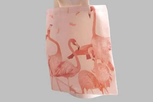 ❤️GYPSY FOX-Flamingo Design ECO BAG
