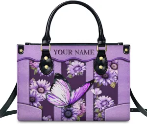 Handbags for Women Girls, Sunflower Tote Bag PU Leather Satchel Top Handle Shoulder Crossbody Bags for Work Travel Outdoor