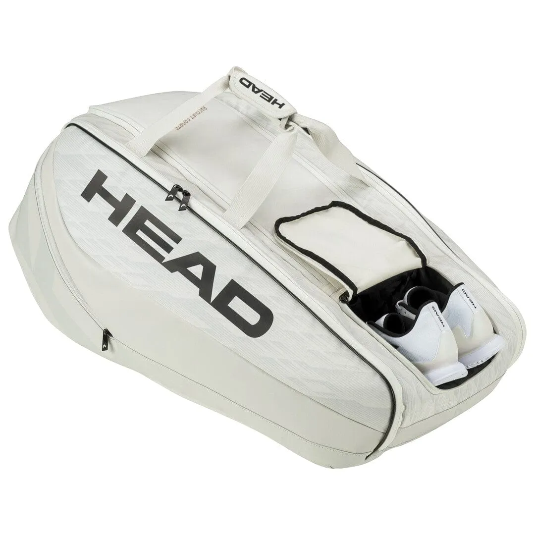 HEAD Pro X Tennis Racket Bag - XL - YUBK (Off White)