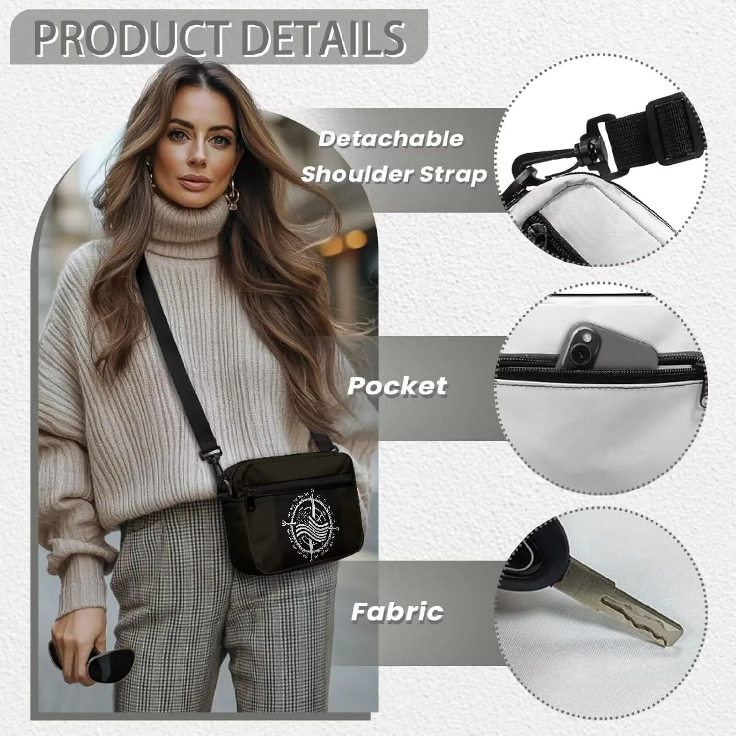 Hobo Crossbody Bags for Women with Adjustable Strap for Daily Use
