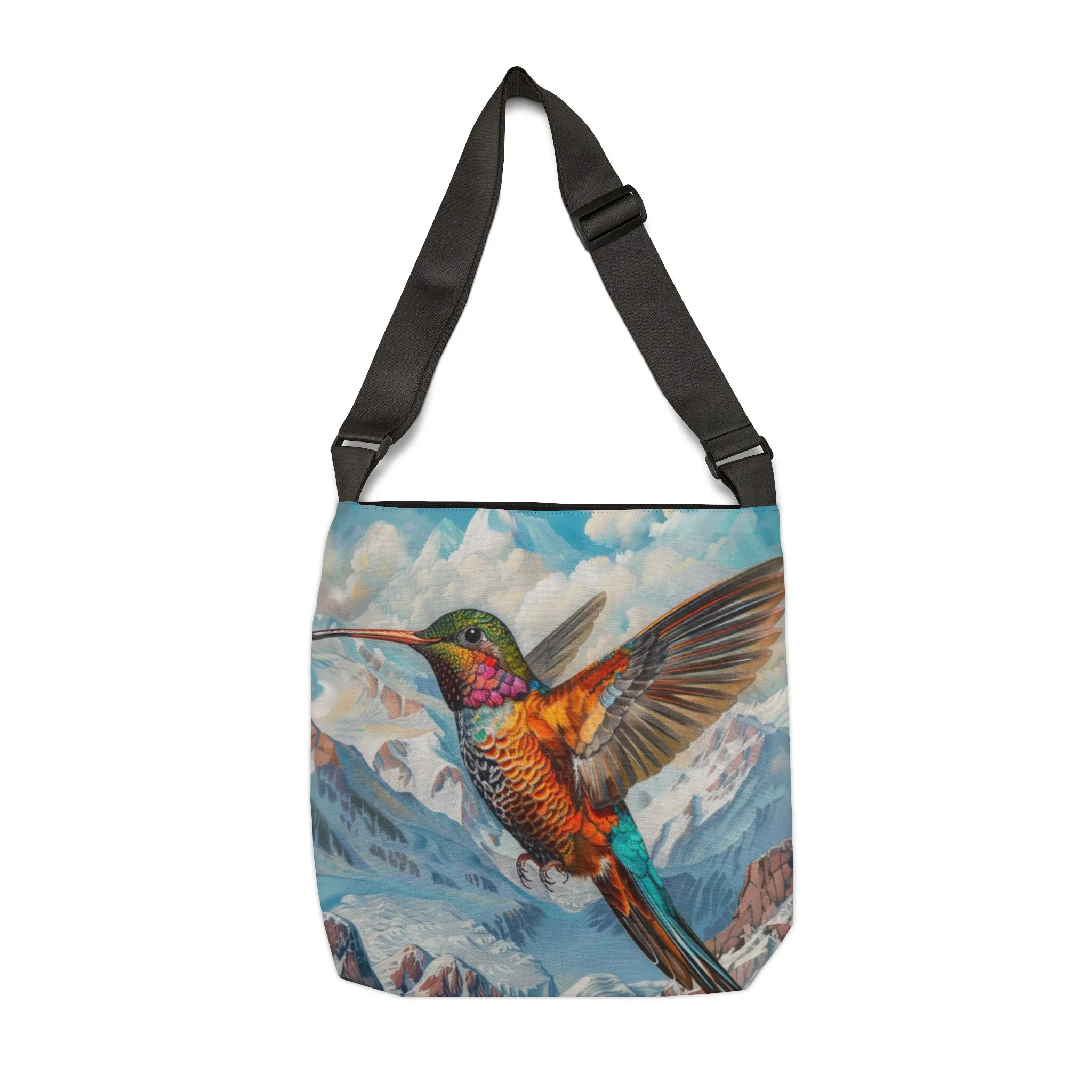 Hummingbird Adjustable Tote Bag