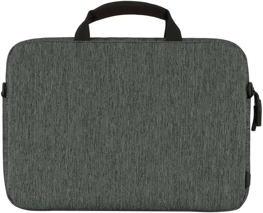 Incase City Brief 16" Laptop Bag - Lightweight Computer Bag - Fits 16" Computer - Reliable Personal Item, Travel Bag or Work Tote (16 x 2 x 11.5 in) - Heather Black/Gunmetal
