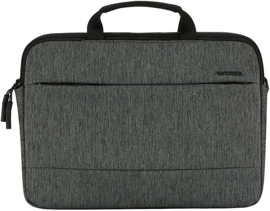 Incase City Brief 16" Laptop Bag - Lightweight Computer Bag - Fits 16" Computer - Reliable Personal Item, Travel Bag or Work Tote (16 x 2 x 11.5 in) - Heather Black/Gunmetal