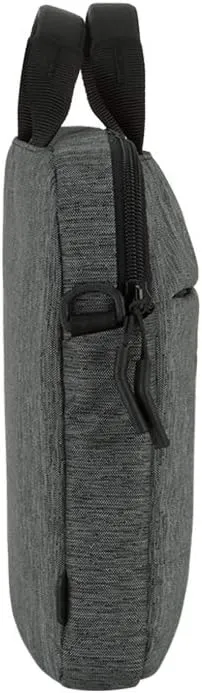 Incase City Brief 16" Laptop Bag - Lightweight Computer Bag - Fits 16" Computer - Reliable Personal Item, Travel Bag or Work Tote (16 x 2 x 11.5 in) - Heather Black/Gunmetal