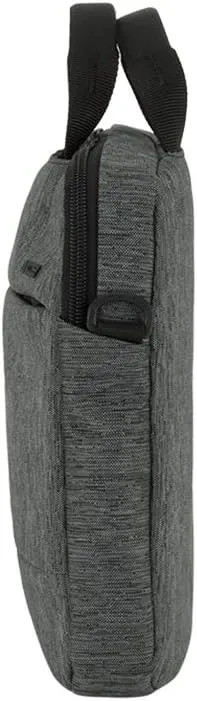 Incase City Brief 16" Laptop Bag - Lightweight Computer Bag - Fits 16" Computer - Reliable Personal Item, Travel Bag or Work Tote (16 x 2 x 11.5 in) - Heather Black/Gunmetal