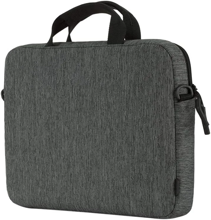 Incase City Brief 16" Laptop Bag - Lightweight Computer Bag - Fits 16" Computer - Reliable Personal Item, Travel Bag or Work Tote (16 x 2 x 11.5 in) - Heather Black/Gunmetal