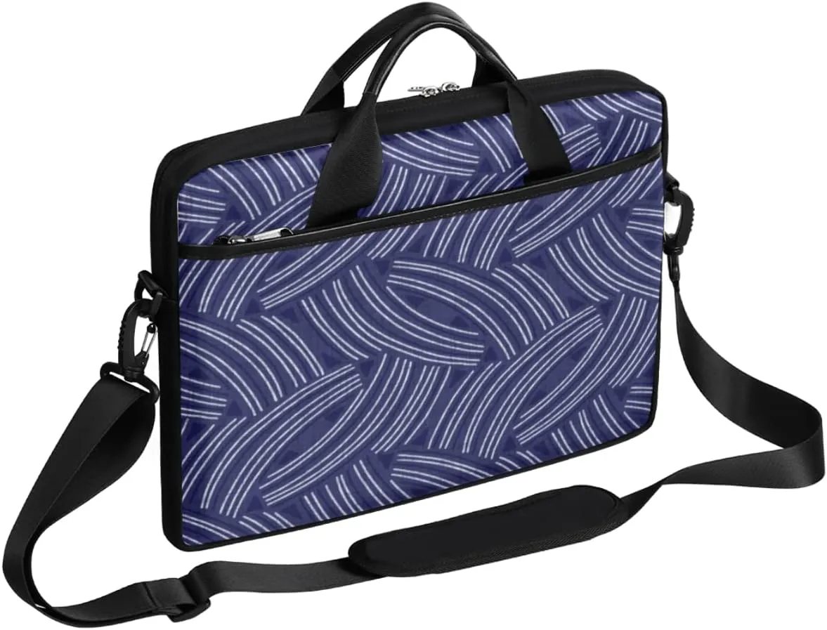 Independence Day Vintage Star Laptop Shoulder Messenger Bag Waterproof Laptop Briefcase Handle Padded Strap