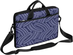Independence Day Vintage Star Laptop Shoulder Messenger Bag Waterproof Laptop Briefcase Handle Padded Strap