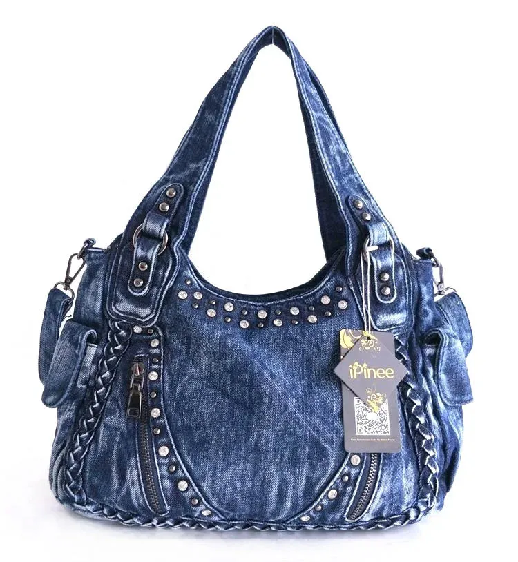 iPinee Brand Women's Denim Bag