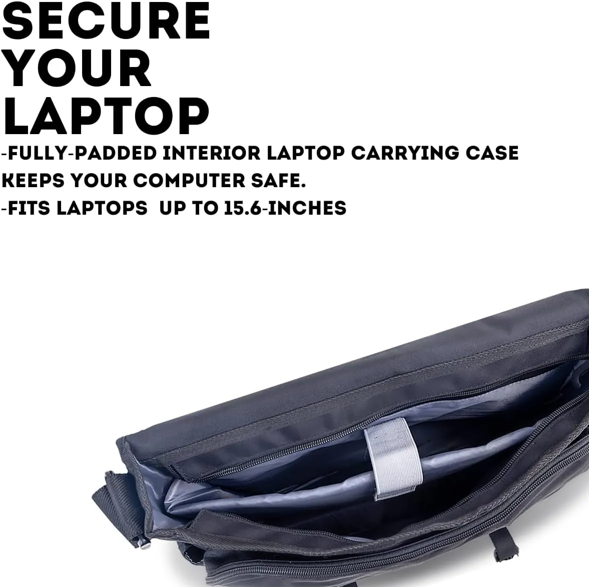 J World New York Thomas Laptop Messenger Bag for Women & Men. Kids Computer Bookbag