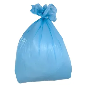 Jantex Medium Duty Bin Bags Blue 80Ltr (200 Pack)