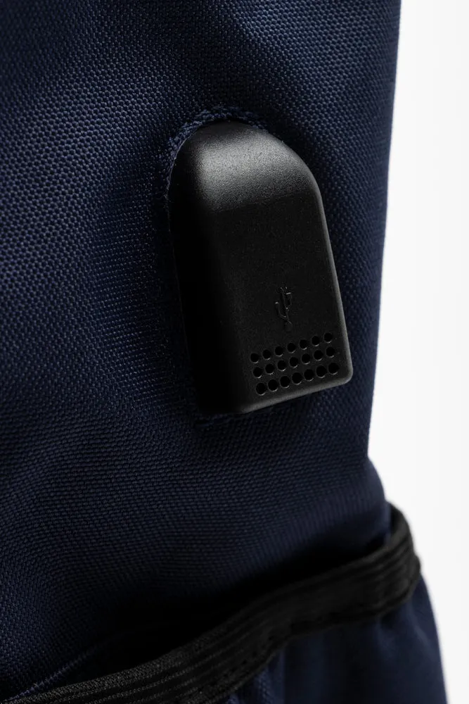Jumbo Laptop USB Bag Navy