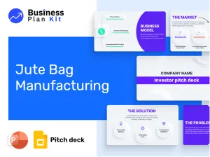Jute Bag Manufacturing Pitch Deck Example