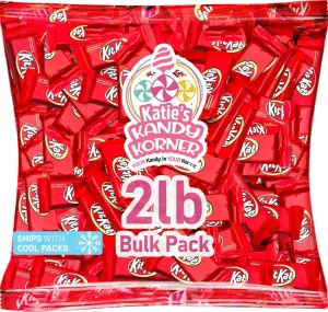 Kandy Korner Chocolate Candy Bars, Pack of KitKats in Bulk, Perfect, Tasty and Convenient Miniatures Candy Bars for Sharing with Friends, Family and Guests - 2lb