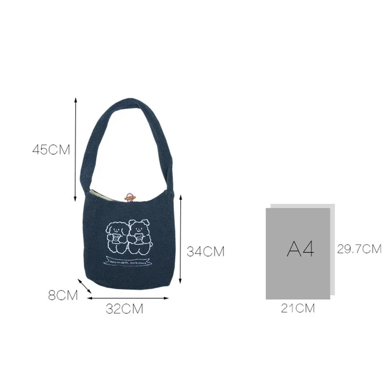 Kawaii Friends Fluffy Shopping Bag