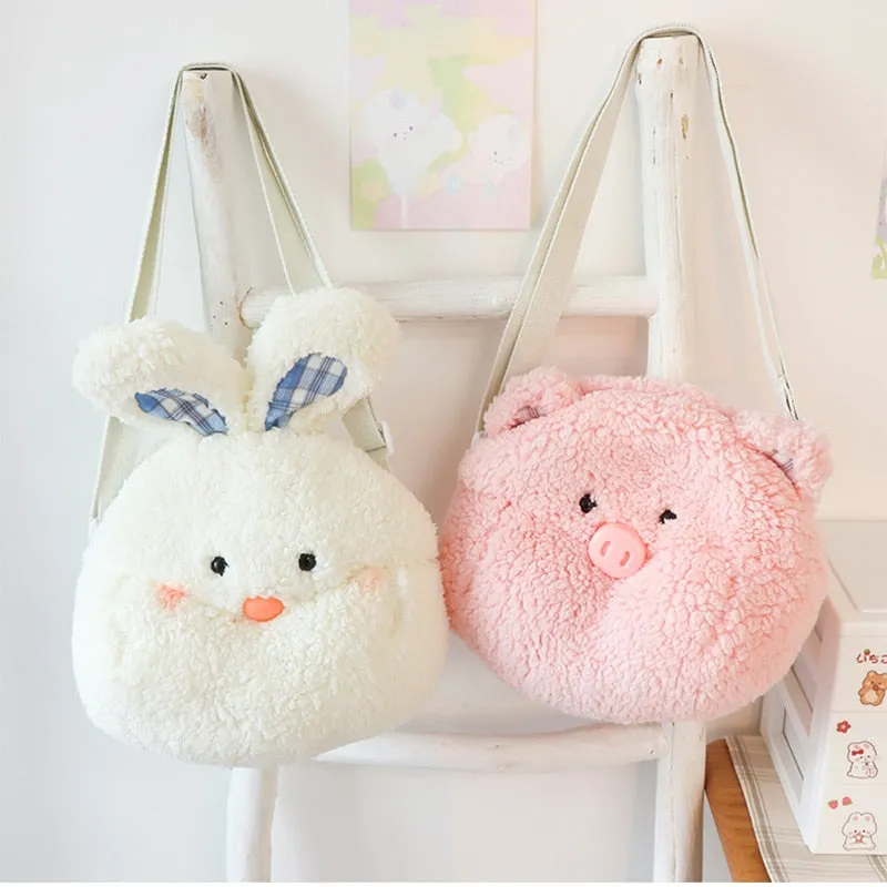 Kawaii Lolita Fashion Soft Plush Bag