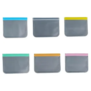 Keep Food Fresh Storage Bags 6Colors 10PCS