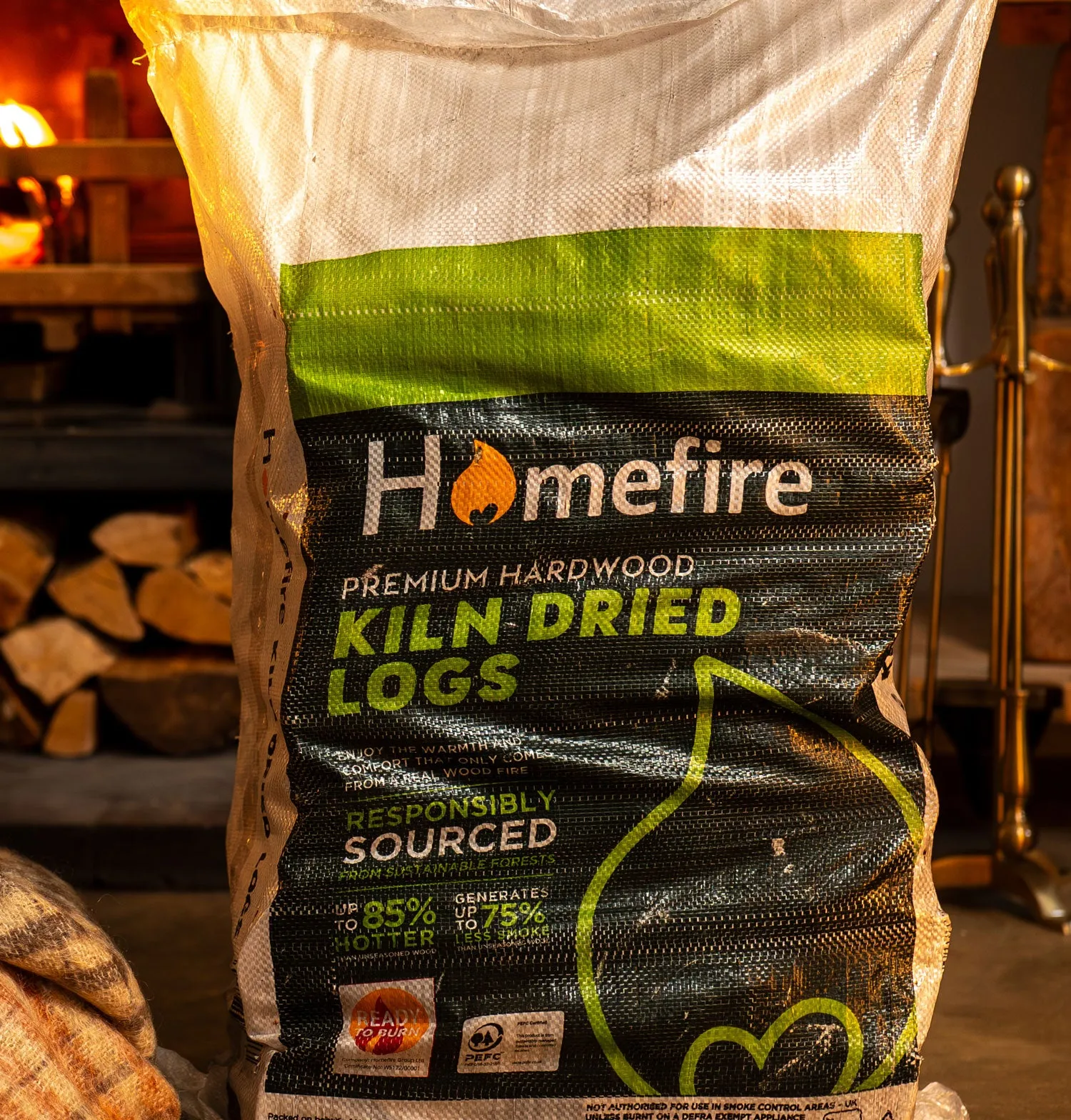 Kiln Dried Logs Subscribe & Save Bundle (x5 Handy Bags, x3 Twizlers, x3 Kindling)