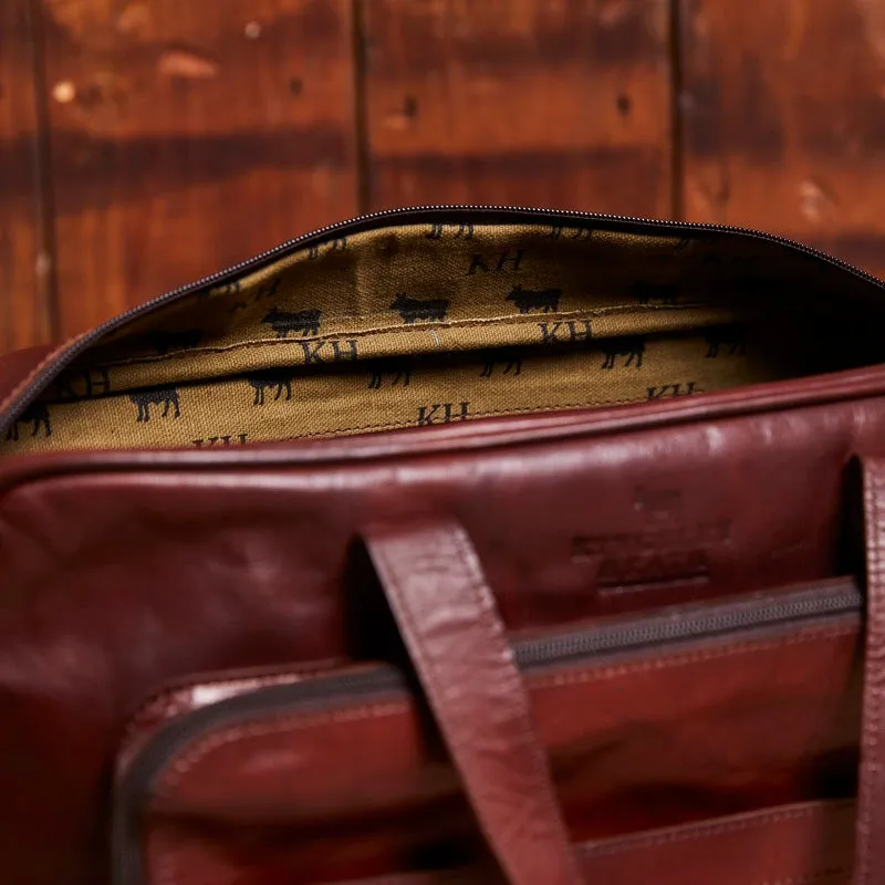 Kingsley Heath Professional Messenger II Bag Tan