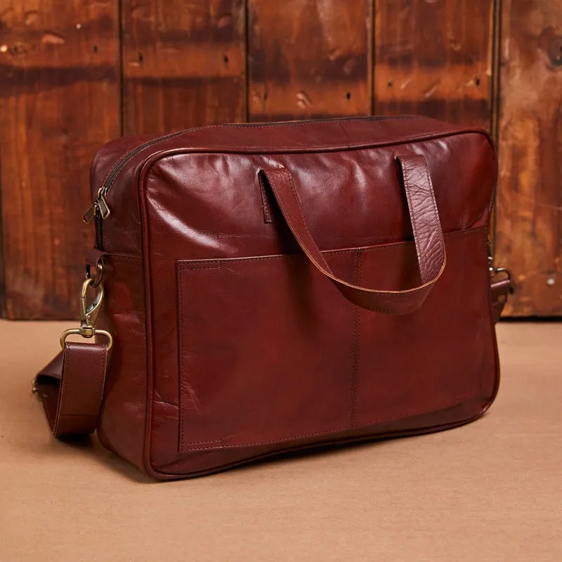 Kingsley Heath Professional Messenger II Bag Tan