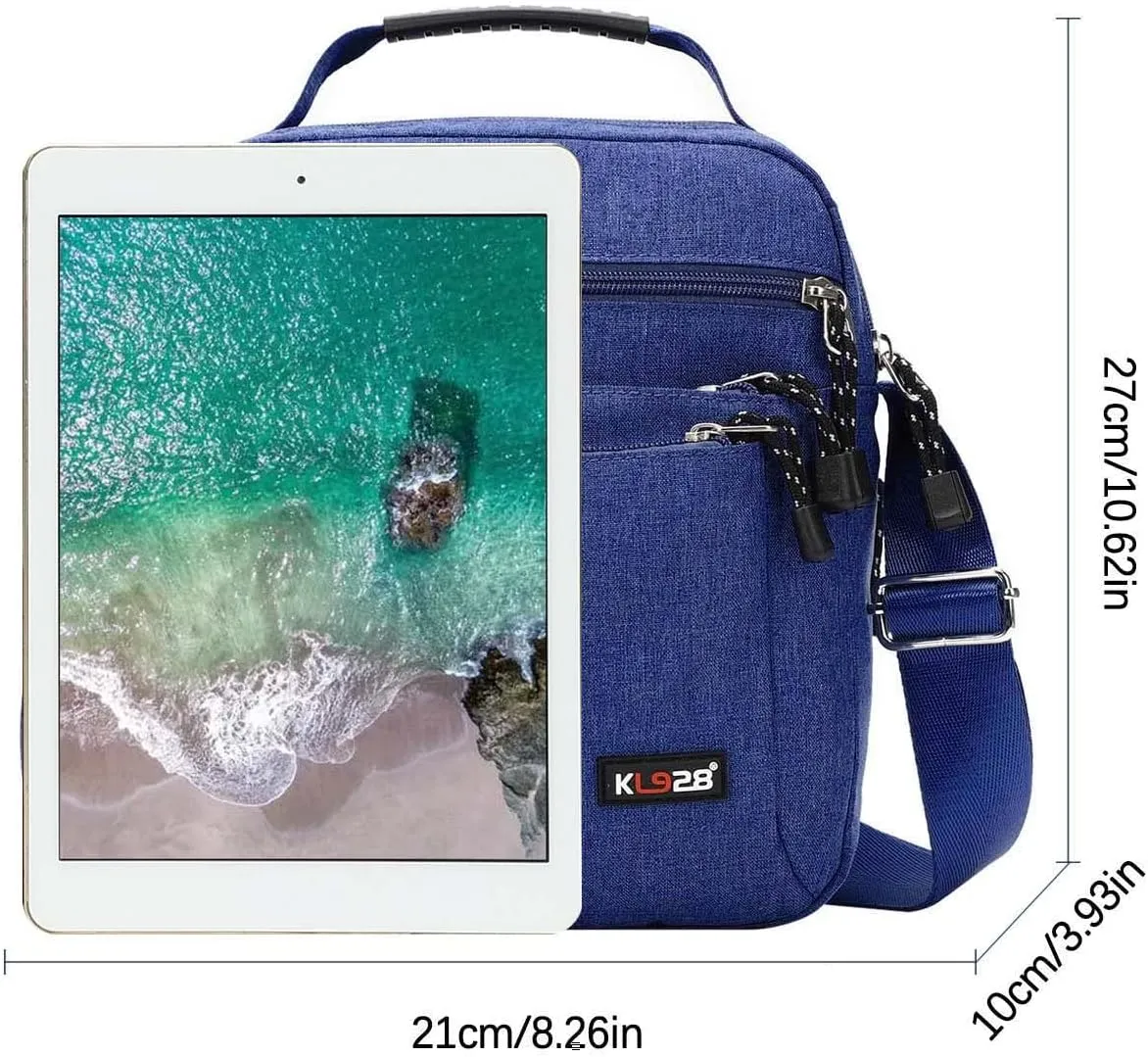 KL928 Men's Messenger Bag - Crossbody Shoulder Bags Travel Bag Man Purse Casual Sling Pack for Work Business