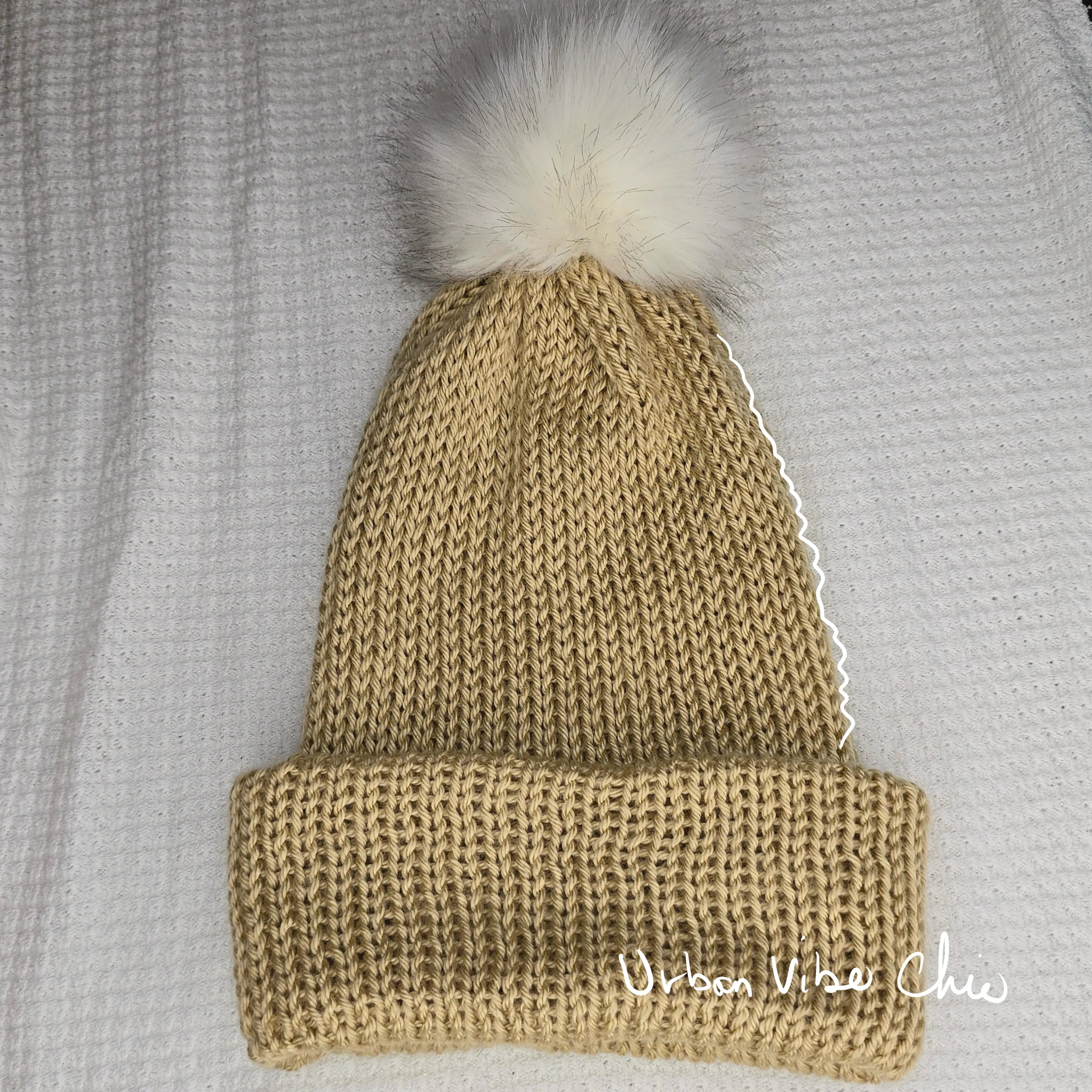 Knitted Beanie | Knitted Hat - The Snow
