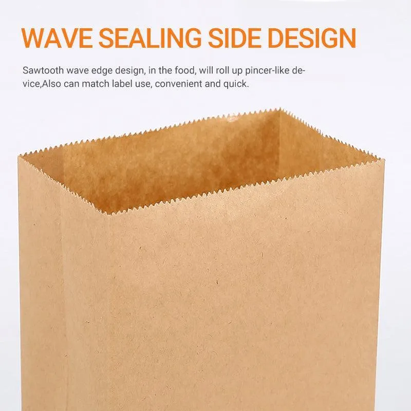 Kraft Paper Bags 500PCS Kraft