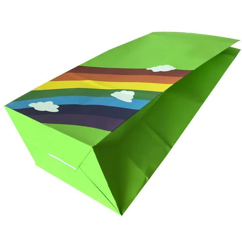 Kraft Paper Candy Bags 80PCS 8Colours
