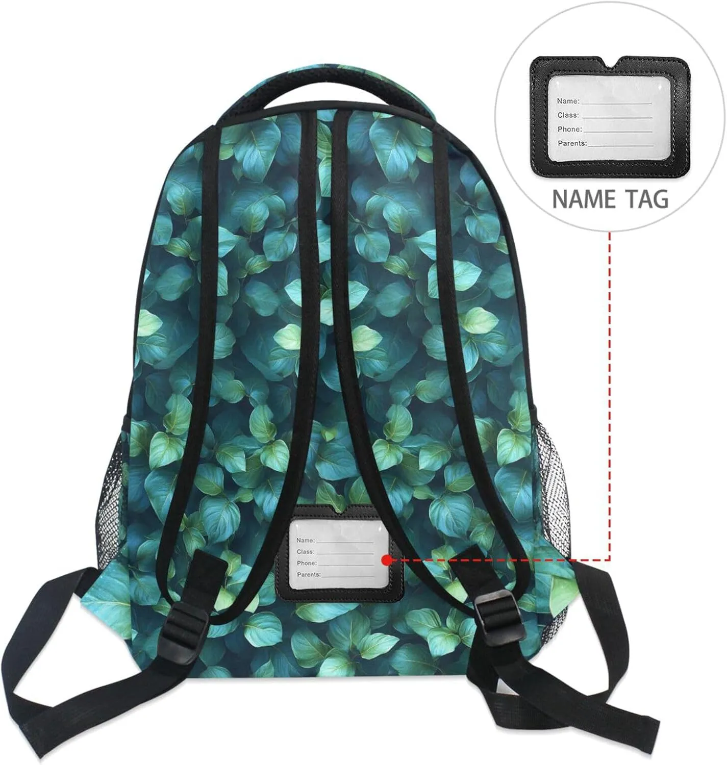 Laptop Backpack for Unisex Adult Fashion Business Work Bag with Chest Strap Gift Men & Women Kudzu Personalized Style