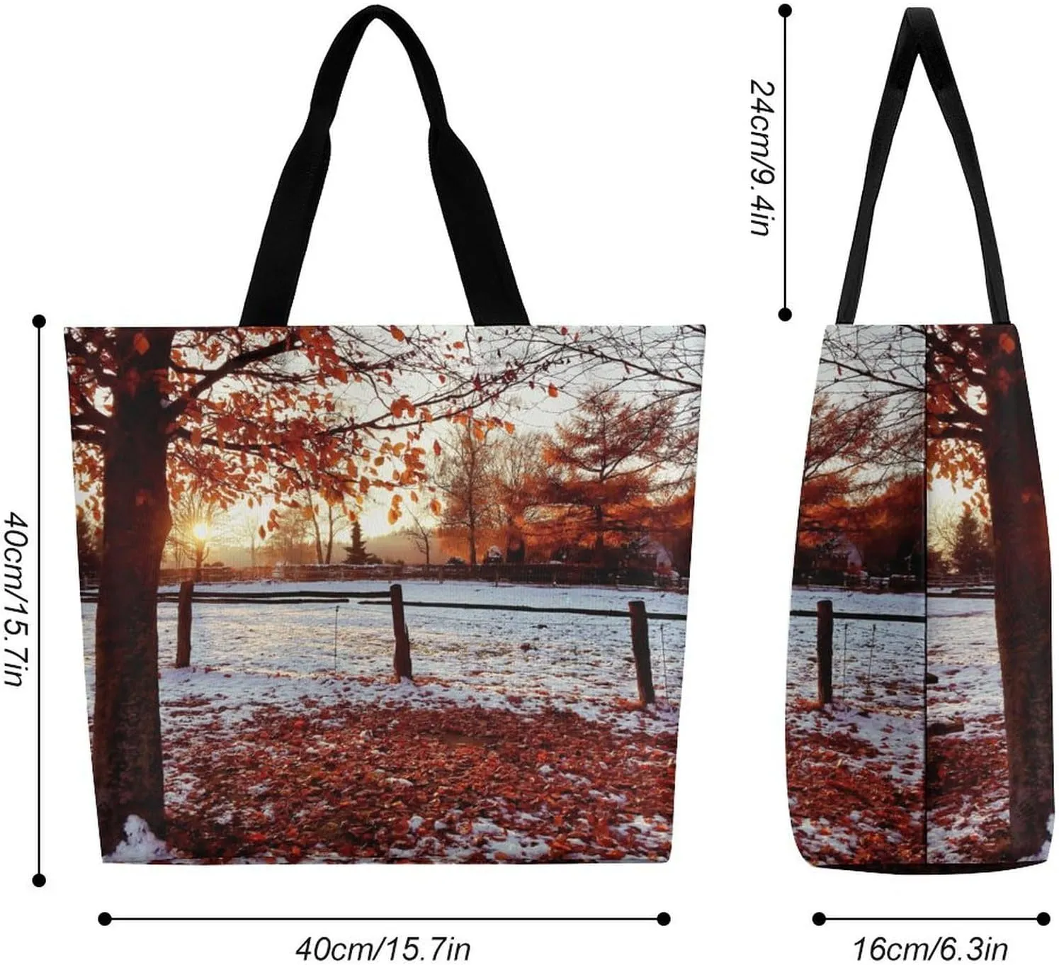 Large Capacity Shopping Tote Bag for Women, Girls