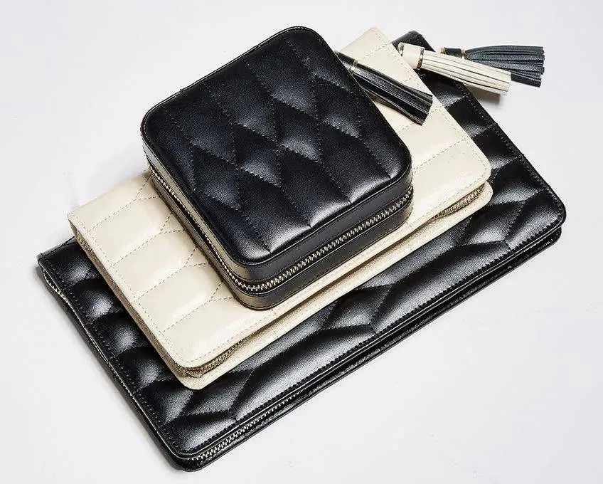 Large Caroline Jewellery Portfolio Black