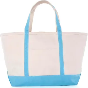 Large Classic Tote - Canvas Tote Bag for Women - Multi-Colored Design, Perfect for Travel and Shopping