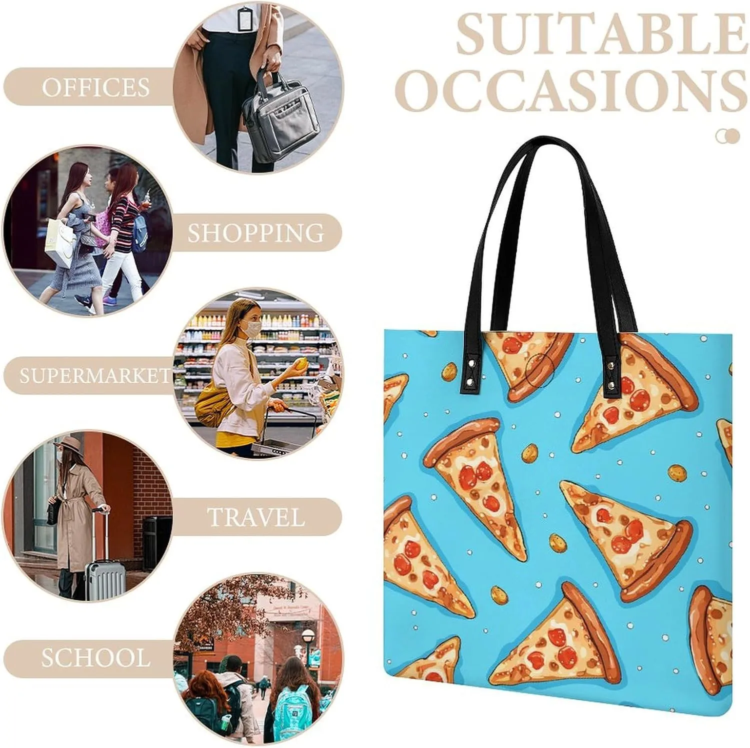 Leather Handbag for Women Tote Bag with Magnetic Buckle Rocks And Pebbles Crossbody Bag Shoulder Bags
