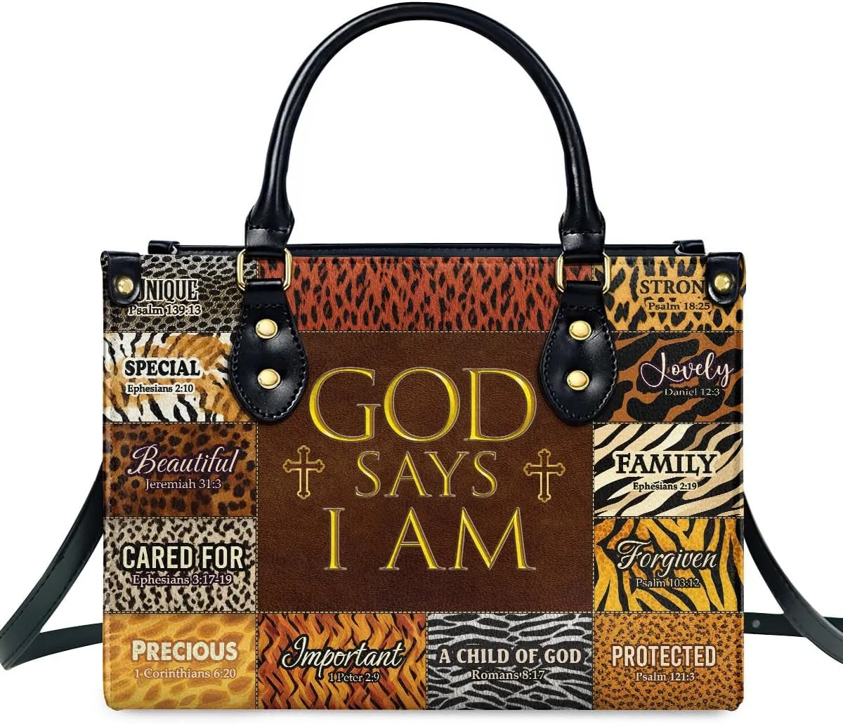 Leather Handbags - Bible Bags, Religious Bag - Christian Gifts
