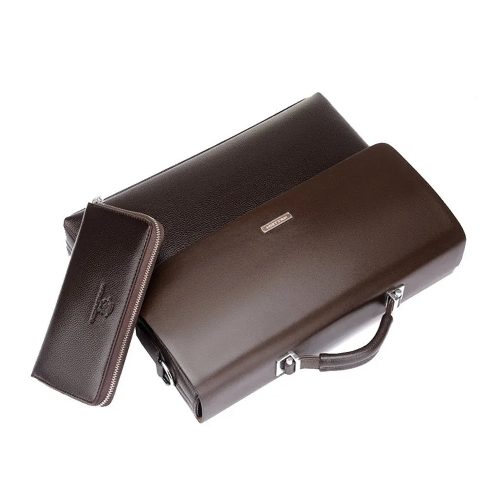 Leather Laptop Satchel