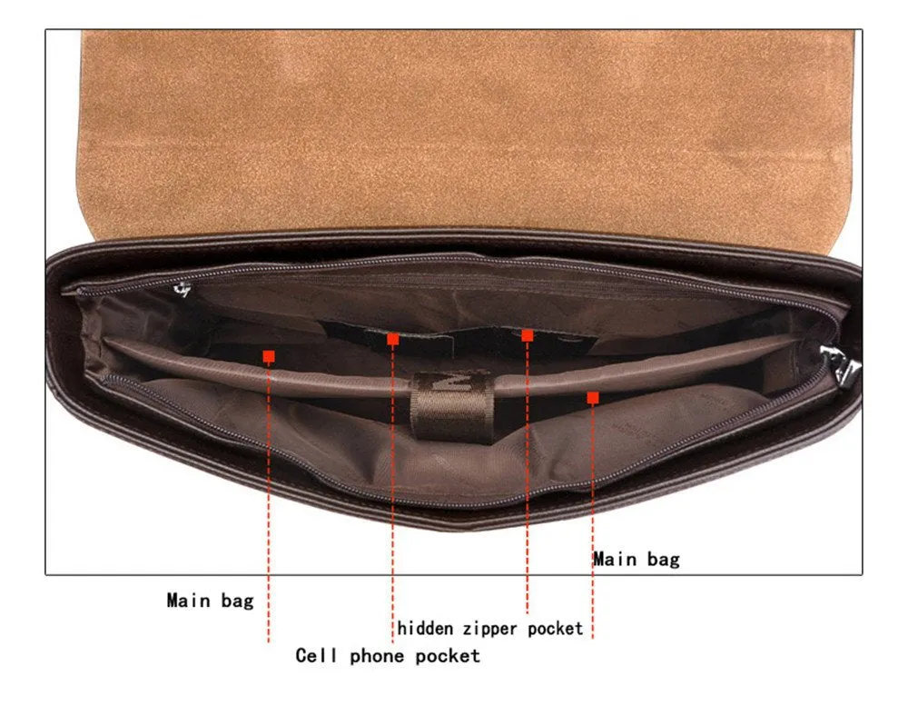 Leather Laptop Satchel