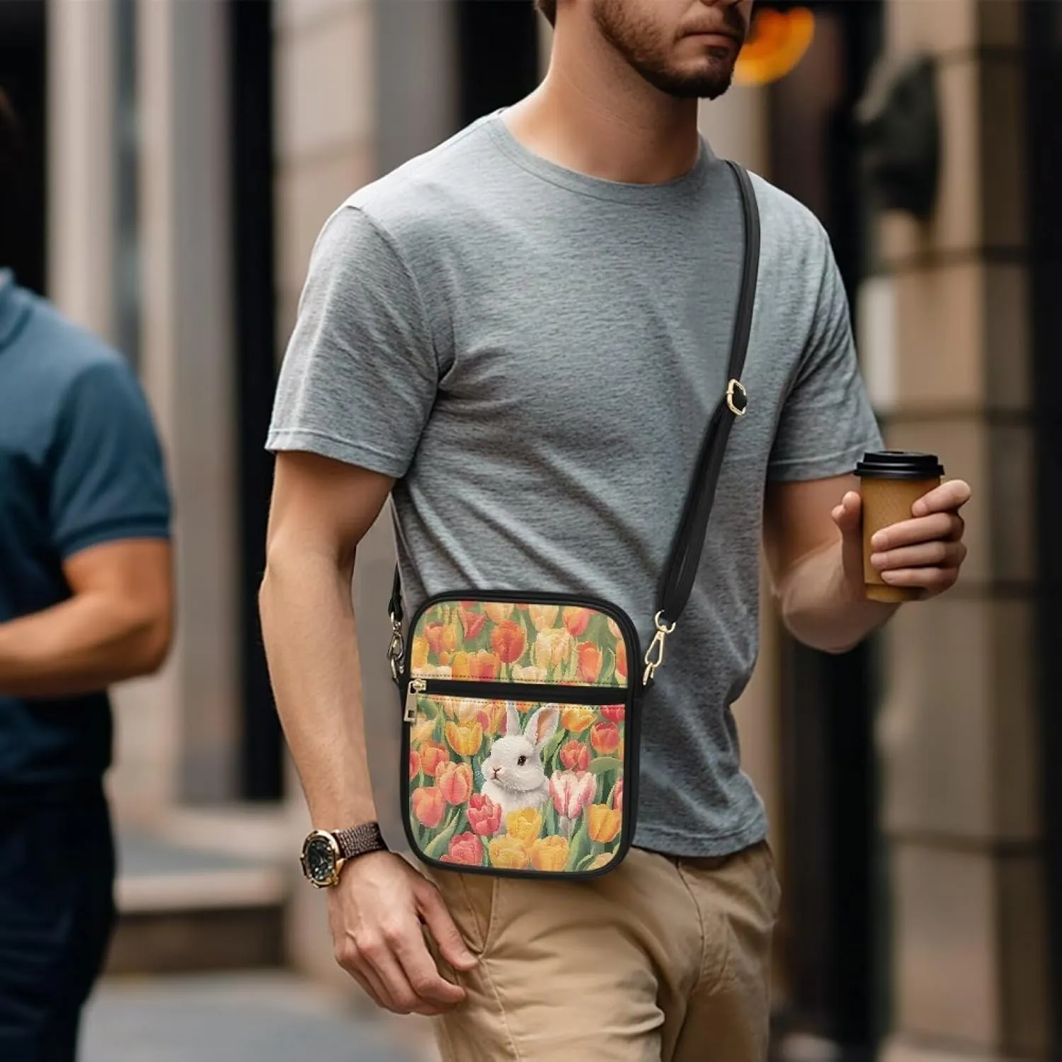 Leather Messenger Bag Womens Sling Bag Crossbody Shoulder Bags Ladies Fashion Zipper Pockets Travel Bag for Gifts