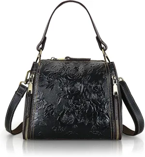 LETEULO Crossbody Bag for Women Top Handle Tote Purses Vintage Satchels Handbag