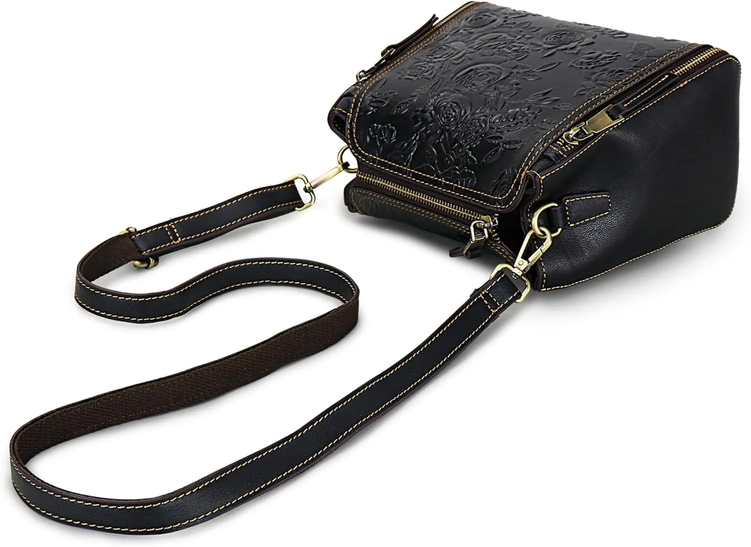 LETEULO Crossbody Bag for Women Top Handle Tote Purses Vintage Satchels Handbag