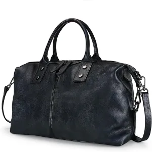 LETEULO Handbag for Women Leather Top Handle Tote Purses Vintage Satchels Handbag