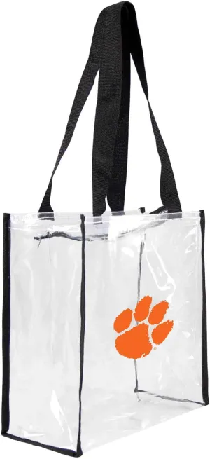 Little Earth NCAA Clear Square Stadium Tote