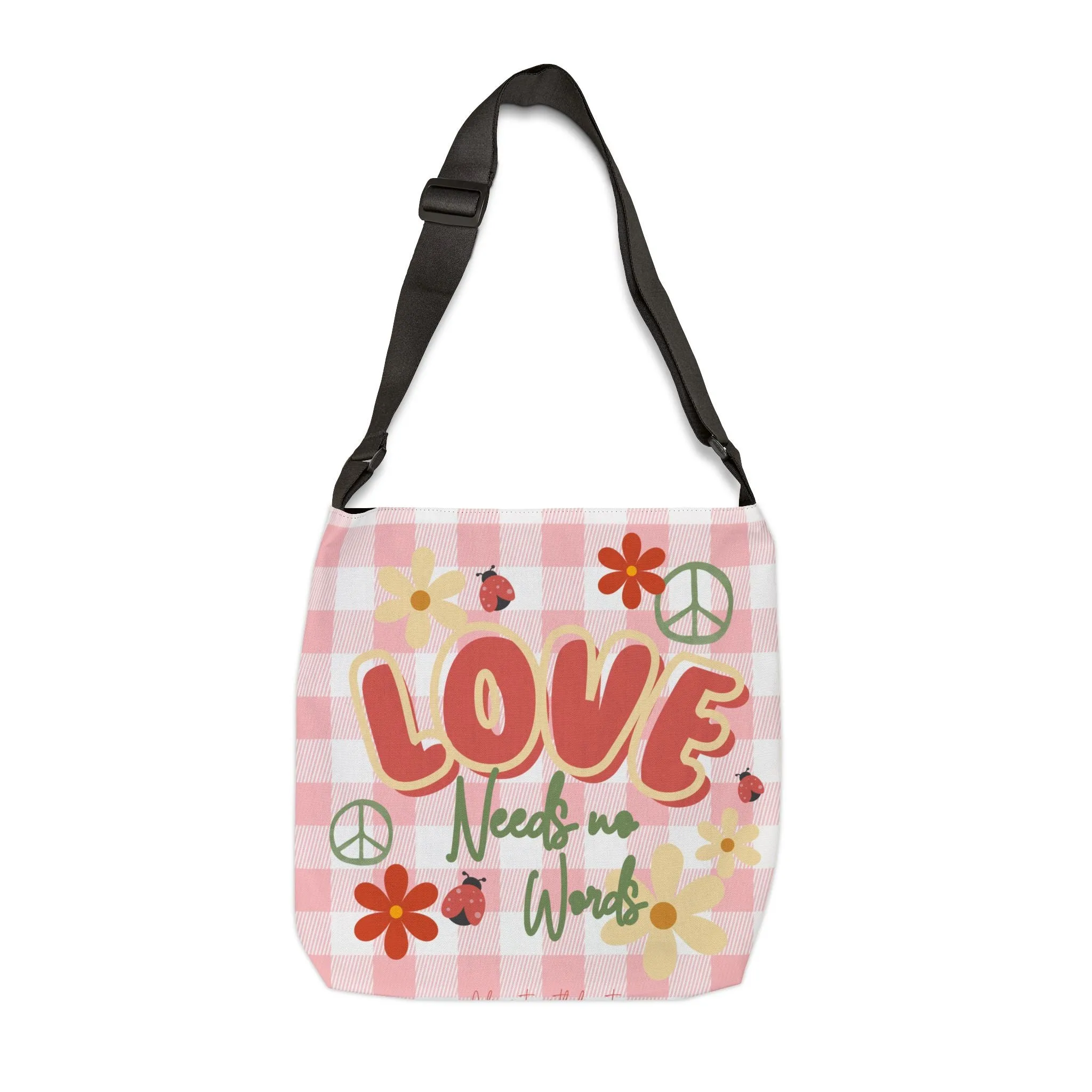 Love Needs No Words Picnic Tote