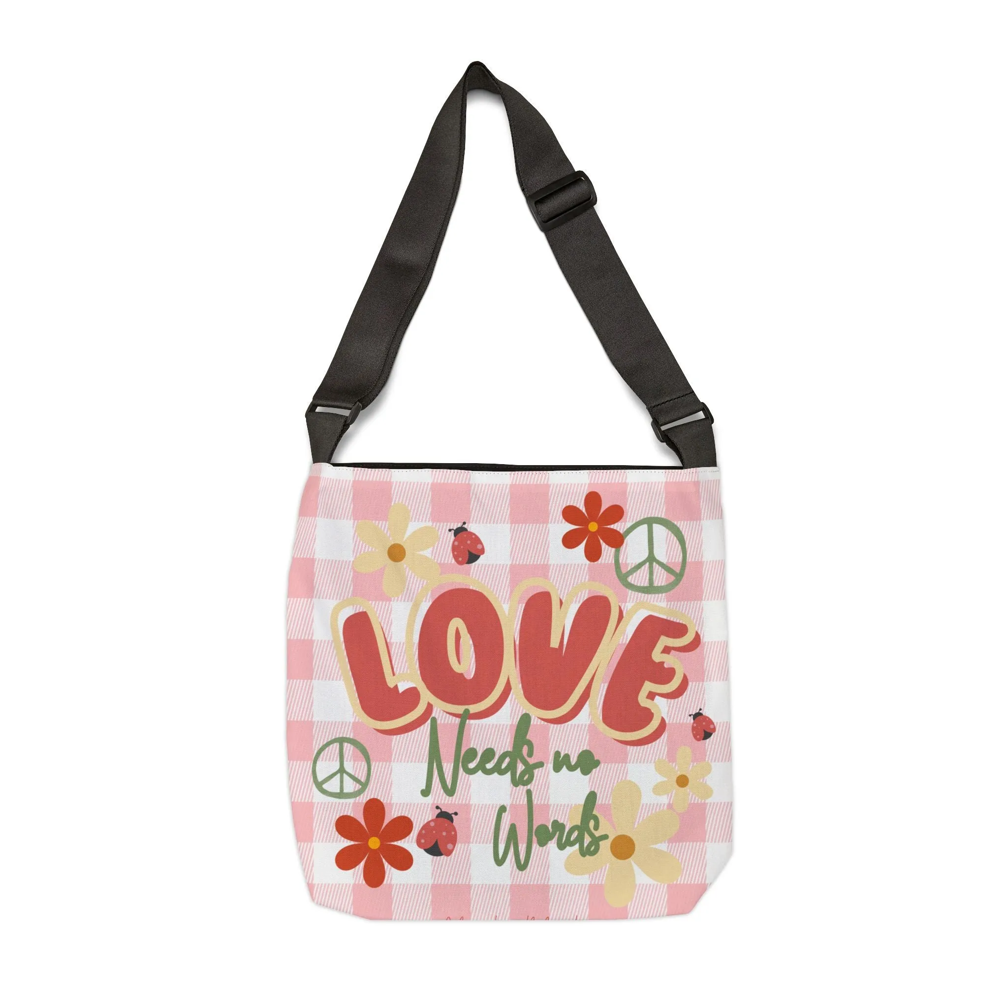Love Needs No Words Picnic Tote