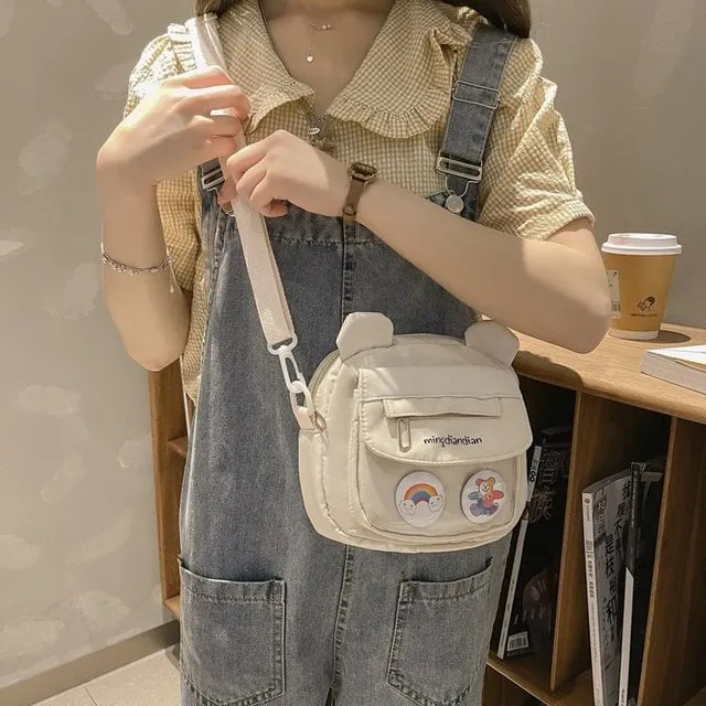 Lovely Bear Ears Crossbody Bags