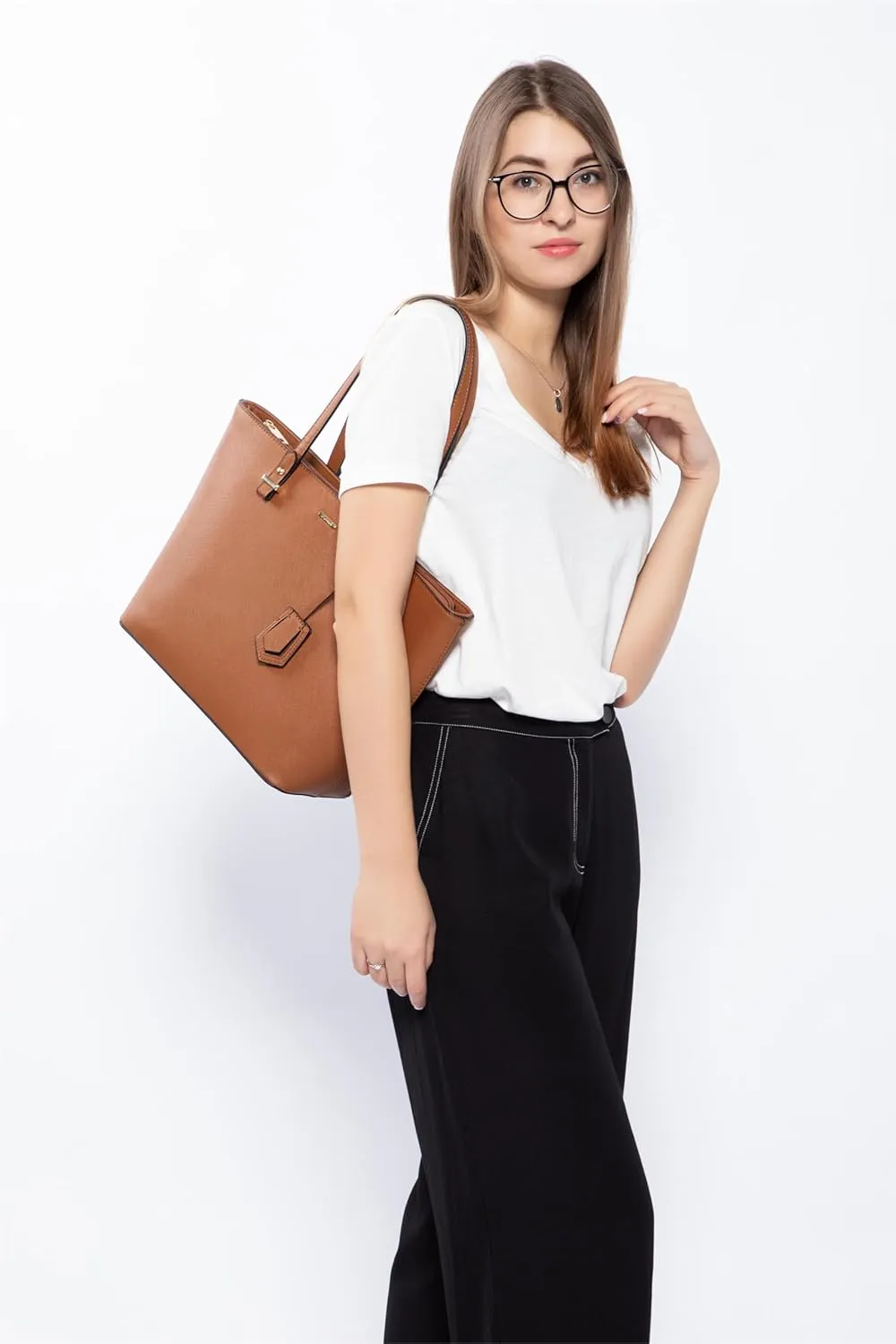 LOVEVOOK Handbags for Women Shoulder Bags Tote Satchel Hobo 3pcs Purse Set