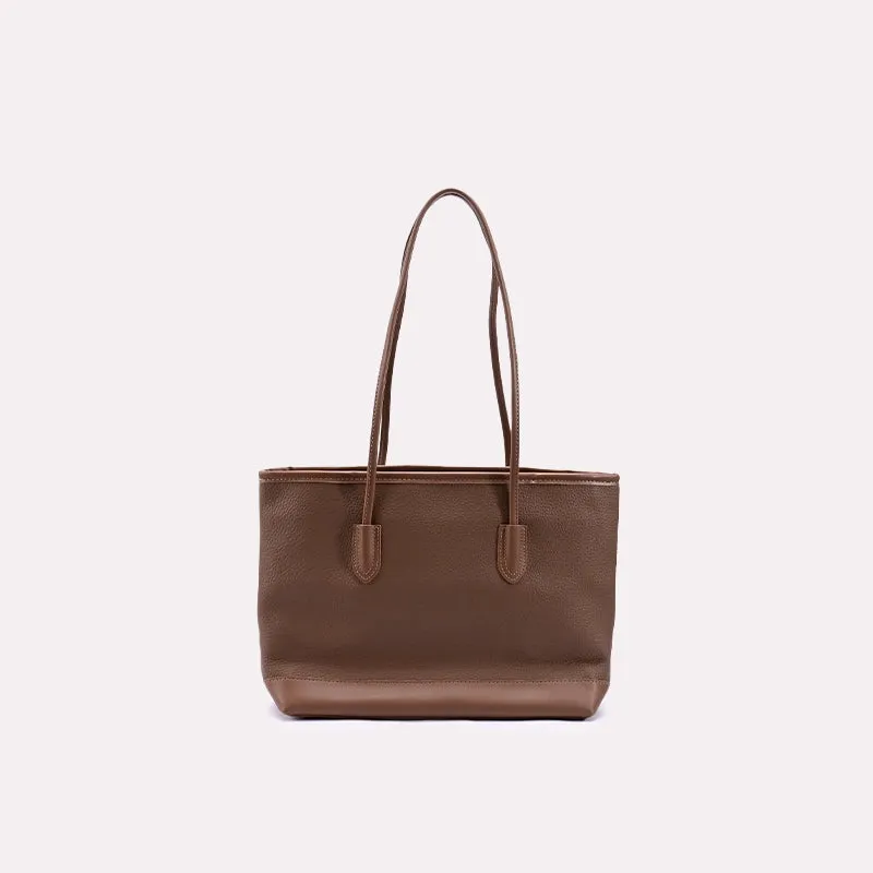 Luna Belle Brown Casual Shoulder Bags  0331191