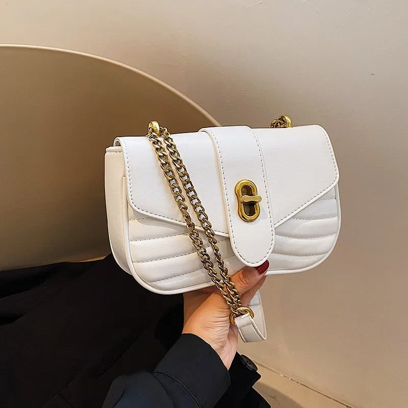 Luxury Band Design Handbag and Purse Shoulder Crossbody Bag Women 2022 New Satchels Totes Fashion Messenger Bag High Quality